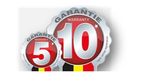 10 jaar garantie op FRITEL 10 jaar garantie op FRITEL